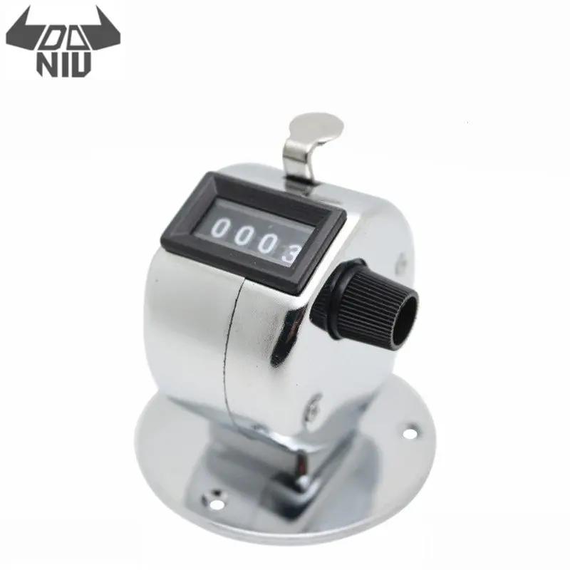 DANIU Mini 0-9999 Counter Metal Case Manual Four-Digit Counter With Plastic Base Hand Tally Counters Clicker Measuring Tool
DANIU Mini 0-9999 Counter Metal Case Manual Four-Digit Counter With Plastic Base Hand Tally Counters Clicker Measuring Tool