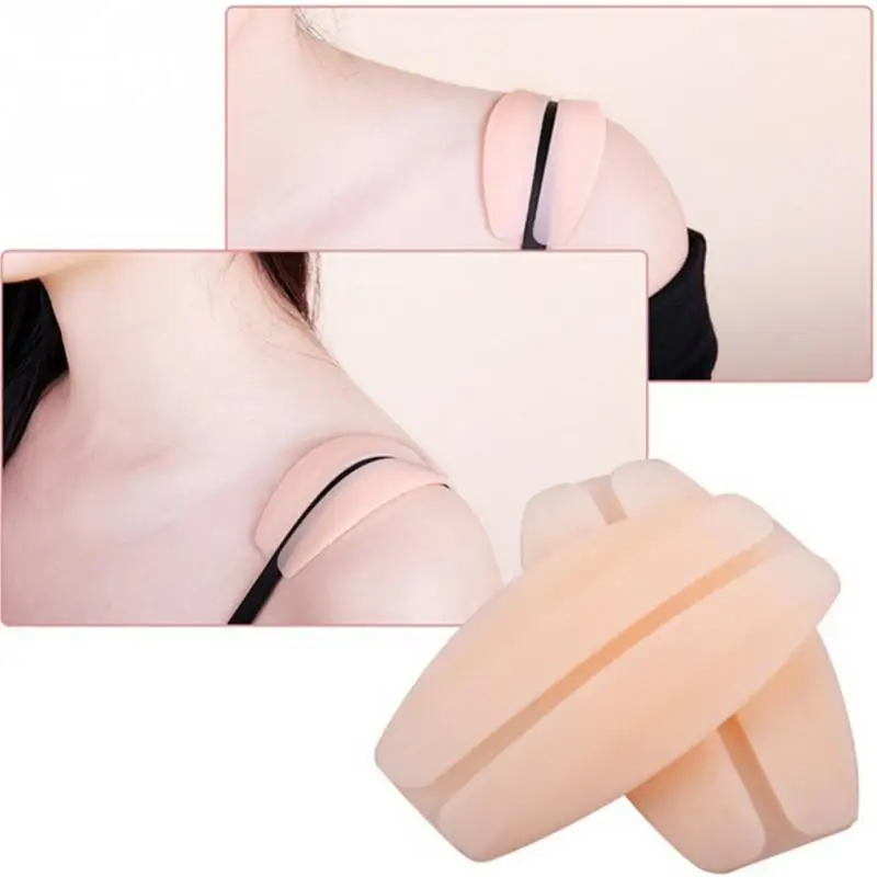2Pcs/pair Silicone Supple Texture Non-slip Shoulder Pads Bra Strap Cushions Holder Pain Relief Skin color Silicone shoulder pad
2Pcs/pair Silicone Supple Texture Non-slip Shoulder Pads Bra Strap Cushions Holder Pain Relief Skin color Silicone shoulder pad