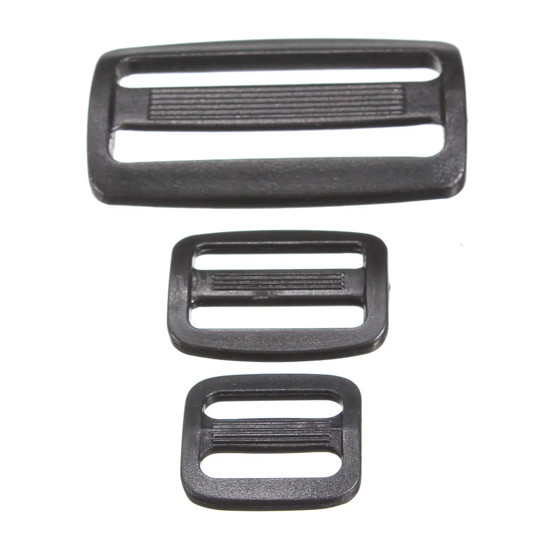 For 50mm 25mm 20mm Webbing Strap 3 Bar Tension Lock Plastic Strap Slides Triglide Fastener Clip Buckle
For 50mm 25mm 20mm Webbing Strap 3 Bar Tension Lock Plastic Strap Slides Triglide Fastener Clip Buckle
