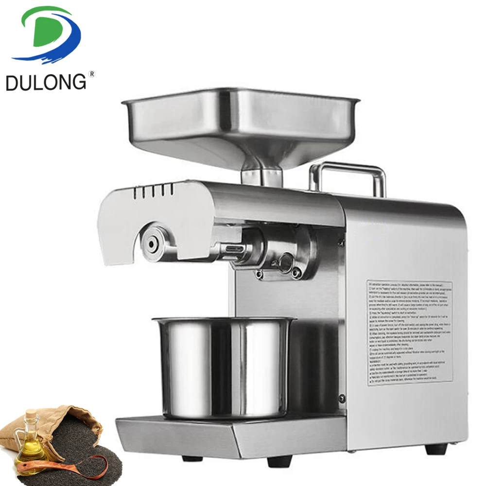 High efficiency flaxseed cold hot oil press machine sunflower seeds coconut oil extract expeller soybean oil making machine
High efficiency flaxseed cold hot oil press machine sunflower seeds coconut oil extract expeller soybean oil making machine