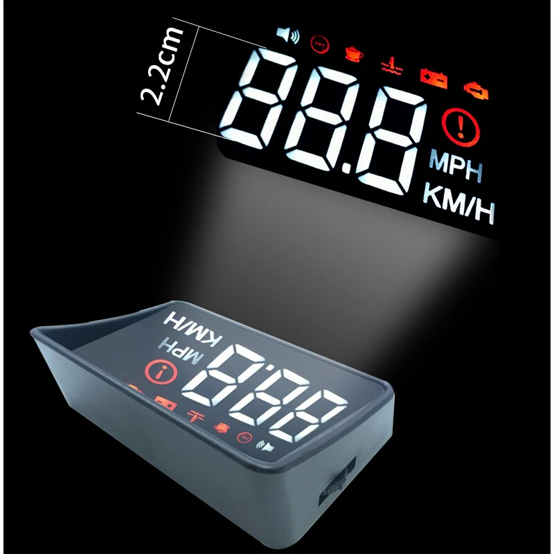 2018 Car Speedometer A100S Car HUD Head Up Display Overspeed Alarm Voltage System Projector Windshield Auto Vehicle Electronic
2018 Car Speedometer A100S Car HUD Head Up Display Overspeed Alarm Voltage System Projector Windshield Auto Vehicle Electronic
