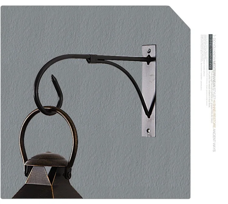 2PCS/Lot 27*15.5CM Gentel Times Metal Wall Hanging Hook For Candle Holder Hanging Lantern Balcony Flowerpot Hanger
2PCS/Lot 27*15.5CM Gentel Times Metal Wall Hanging Hook For Candle Holder Hanging Lantern Balcony Flowerpot Hanger