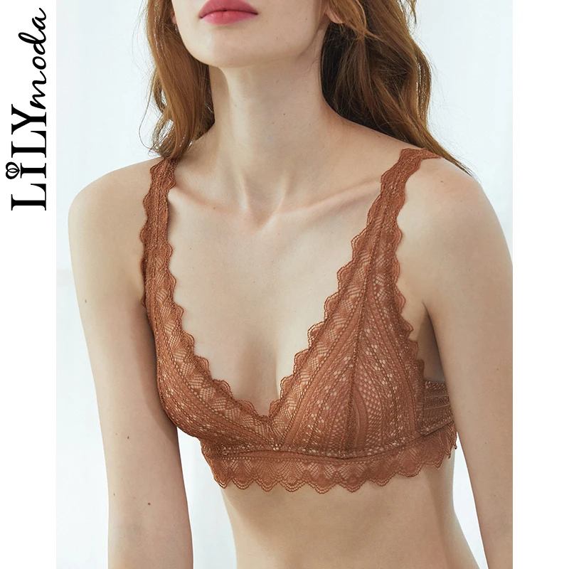 LILYMODA 2018 Fashion Women Comfortable Lace Sexy Bralette Bra Brassiere Full Cup Underwear Female Lingerie New Arrivals
LILYMODA 2018 Fashion Women Comfortable Lace Sexy Bralette Bra Brassiere Full Cup Underwear Female Lingerie New Arrivals