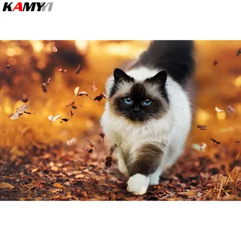 KAMY YI Full Drill Diamond Embroidery Cross Stitch Forest cat 5D DIY Full Square/Round Drill Diamond Painting HYY
KAMY YI Full Drill Diamond Embroidery Cross Stitch Forest cat 5D DIY Full Square/Round Drill Diamond Painting HYY
