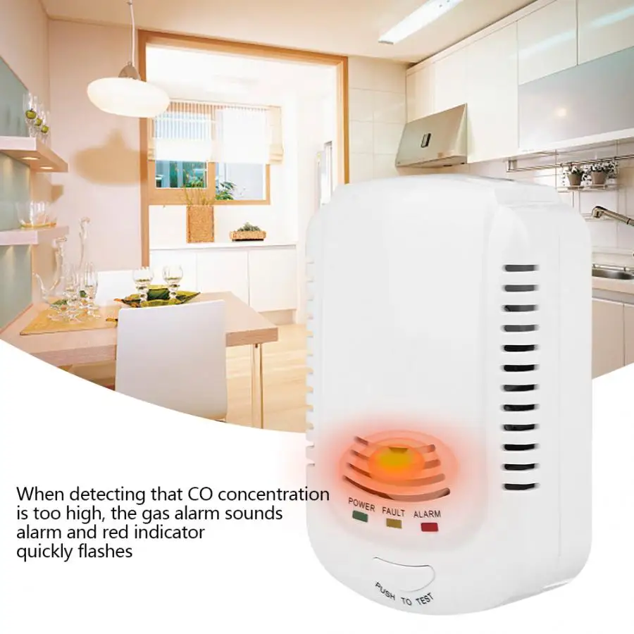LCD CO Carbon Monoxide Alarm Sensor Battery Powered Natural Gas Leak Detector 90-240V EU Plug gas meter analyzing tools
LCD CO Carbon Monoxide Alarm Sensor Battery Powered Natural Gas Leak Detector 90-240V EU Plug gas meter analyzing tools