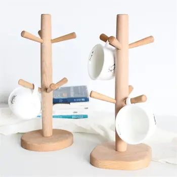 Wood Coffee Tea Cup Storage Rack Kitchen Mug Hanging Display Rack Drinkware Storage Shelf Table Decoration Round Square 31*13cm
Wood Coffee Tea Cup Storage Rack Kitchen Mug Hanging Display Rack Drinkware Storage Shelf Table Decoration Round Square 31*13cm