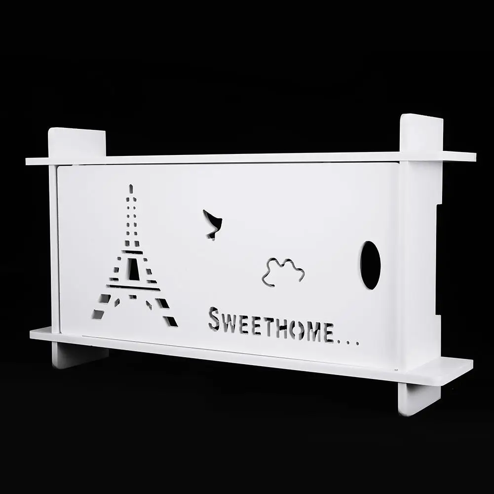 Wood-Plastic Wireless Wifi Router Box Wall Shelf Hanging Plug Board Bracket Storage Box Wifi Router Storage Box
Wood-Plastic Wireless Wifi Router Box Wall Shelf Hanging Plug Board Bracket Storage Box Wifi Router Storage Box