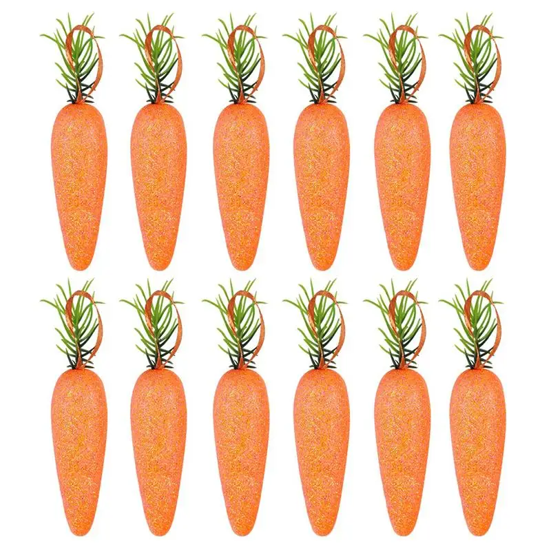 20PCS Easter Foam Glitter Powder Simulation Carrots Artificial Vegetables Home Kitchen Cabinet Decoration
20PCS Easter Foam Glitter Powder Simulation Carrots Artificial Vegetables Home Kitchen Cabinet Decoration