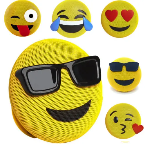 Emoji Wireless Bluetooth Speaker Portable Outdoor USB/FM Radio Stereo WATERPROOF Expression Bluetooth Speaker
Emoji Wireless Bluetooth Speaker Portable Outdoor USB/FM Radio Stereo WATERPROOF Expression Bluetooth Speaker