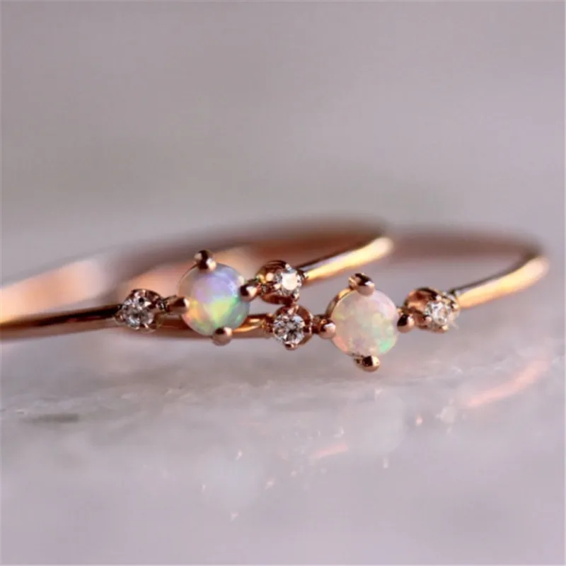 Rose Gold Opal Rings For Women Jewelry Crystal Engagement Rings For Women Boho Wedding Ring For Women's Gifts Jewelry Opal Ring
Rose Gold Opal Rings For Women Jewelry Crystal Engagement Rings For Women Boho Wedding Ring For Women's Gifts Jewelry Opal Ring