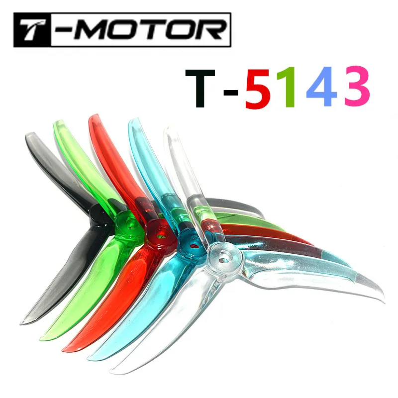 T-motor T5143 5143 5inch Propeller 3.8g Crystal Propeller Suitable F40 PRO II F60 PRO II Brushless Motor for FPV Racing Drone
T-motor T5143 5143 5inch Propeller 3.8g Crystal Propeller Suitable F40 PRO II F60 PRO II Brushless Motor for FPV Racing Drone
