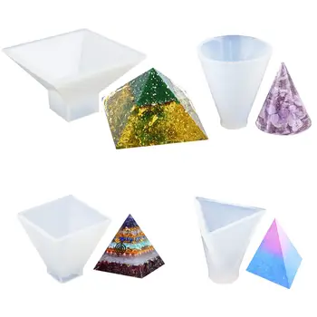 4 Pack Pyramid Silicone Molds Casting Molds, Cone Epoxy Molds, Silicone Molds For Orgone Pyramid,Home Decoration,Candle And So
4 Pack Pyramid Silicone Molds Casting Molds, Cone Epoxy Molds, Silicone Molds For Orgone Pyramid,Home Decoration,Candle And So