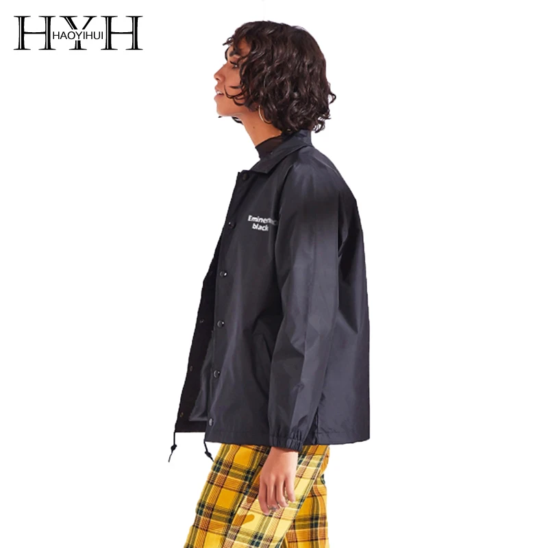 HYH HAOYIHUI Autumn Fashion Simple Street Hip Hop College Ins Tide Brand Letter Print Jacket
HYH HAOYIHUI Autumn Fashion Simple Street Hip Hop College Ins Tide Brand Letter Print Jacket