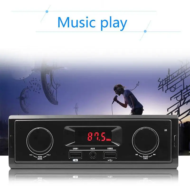 12V Car MP3 Bluetooth Audio Card Radio Host Player For Wuling Car CD Modified DVDMP3 Multimedia Player Support FM/MP3/WMA/USB
12V Car MP3 Bluetooth Audio Card Radio Host Player For Wuling Car CD Modified DVDMP3 Multimedia Player Support FM/MP3/WMA/USB