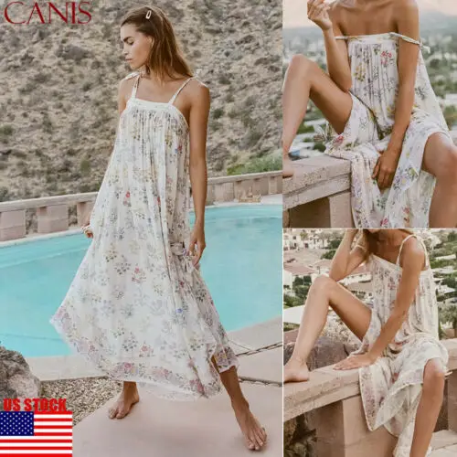 Women Maxi Boho Floral Summer Beach Long Dress Evening Party Ball Club wear Dress
Women Maxi Boho Floral Summer Beach Long Dress Evening Party Ball Club wear Dress