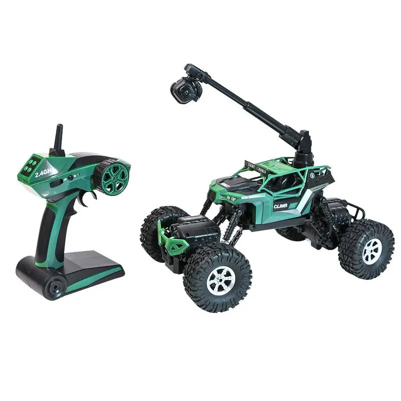 Remote Control Cars With FPV Camera HD 720P 2WD 1/18 Scale 2.4Ghz RC Trucks Electric Car For Adults Kids Controlled By WiFi
Remote Control Cars With FPV Camera HD 720P 2WD 1/18 Scale 2.4Ghz RC Trucks Electric Car For Adults Kids Controlled By WiFi