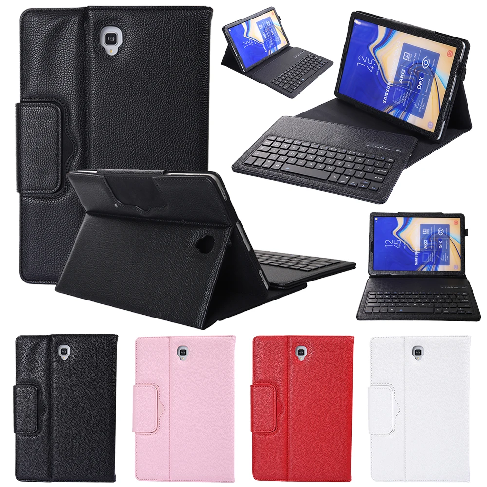Bluetooth Keyboard Case for Samsung Galaxy Tab S4 10.5 inch SM-T830 T835 Detachable Leather Stand Case Wireless Keyboard Cover
Bluetooth Keyboard Case for Samsung Galaxy Tab S4 10.5 inch SM-T830 T835 Detachable Leather Stand Case Wireless Keyboard Cover