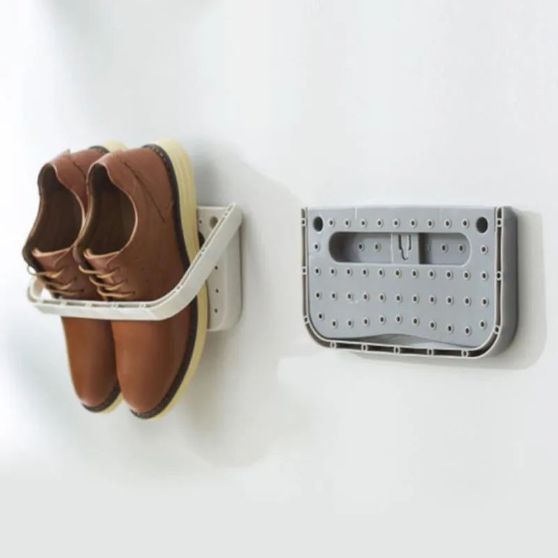 Plastic Wall-Mounted Sticky Hanging Shoe Organiser Storage Stand Shelf Rack Shoes Holder
Plastic Wall-Mounted Sticky Hanging Shoe Organiser Storage Stand Shelf Rack Shoes Holder