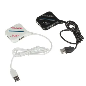 USB 2.0 4-Port Hub Male to 4 x Female Data Extension Cable for Network Hard Drive 1M Black/White
USB 2.0 4-Port Hub Male to 4 x Female Data Extension Cable for Network Hard Drive 1M Black/White