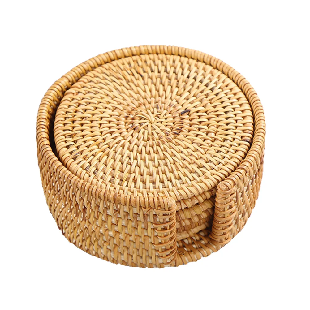 6pcs/lot Durable Fashion Elegant Beech Rattan Coasters Coffee Tea Cup Pads Cup Bowl Pad Teapot Drink Coasters
6pcs/lot Durable Fashion Elegant Beech Rattan Coasters Coffee Tea Cup Pads Cup Bowl Pad Teapot Drink Coasters
