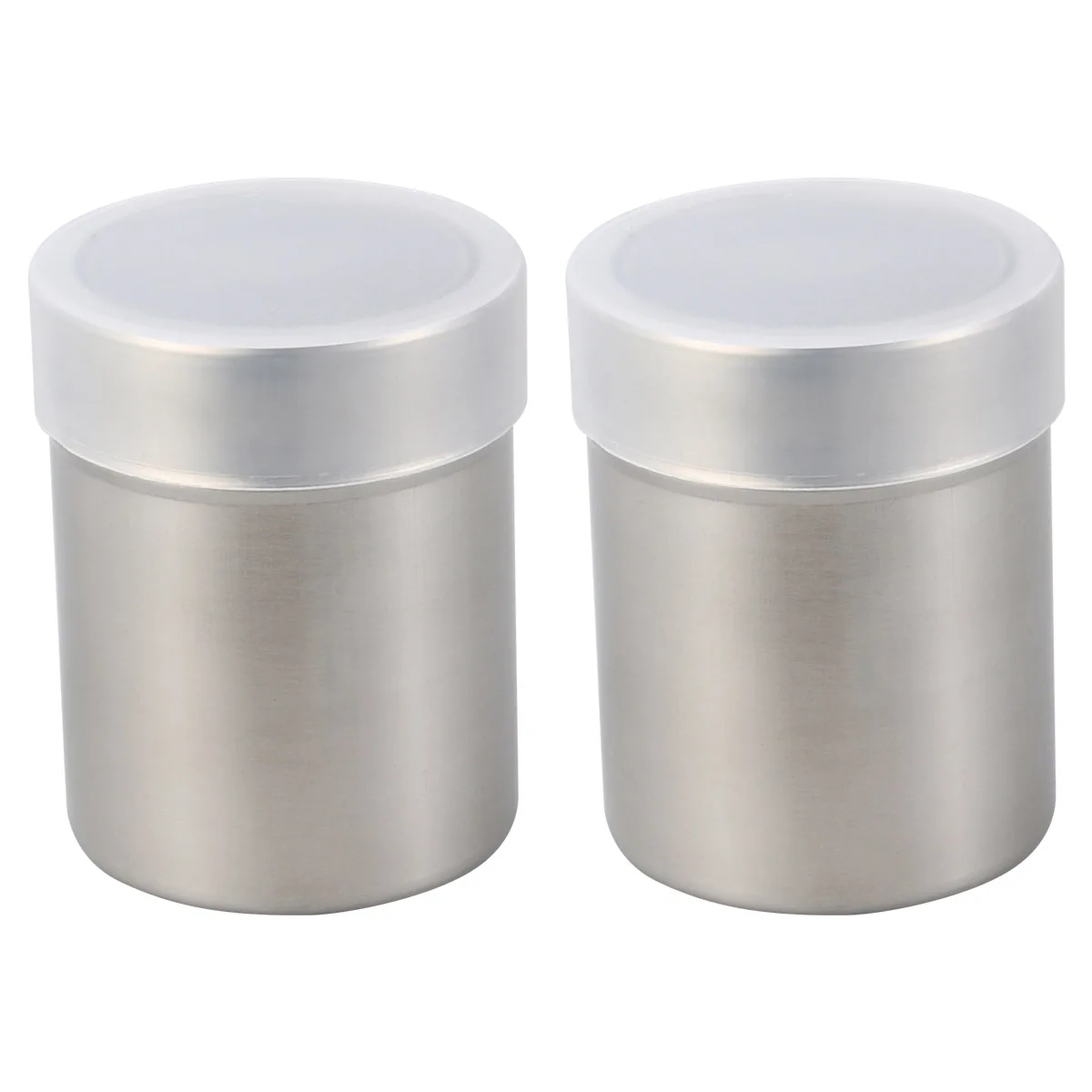 2pcs Stainless Steel Spice Jar Portable Mesh Cylindrical Seasoning Bottle Condiment Containers Salt Shaker Pepper Storage Tube
2pcs Stainless Steel Spice Jar Portable Mesh Cylindrical Seasoning Bottle Condiment Containers Salt Shaker Pepper Storage Tube