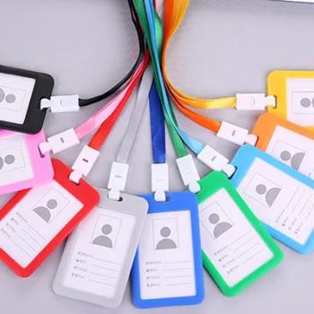 1PCS PU Leather passport Bus Card Cover Buckle Neck Lanyard Name Badge Card Case Business Card Holder
1PCS PU Leather passport Bus Card Cover Buckle Neck Lanyard Name Badge Card Case Business Card Holder
