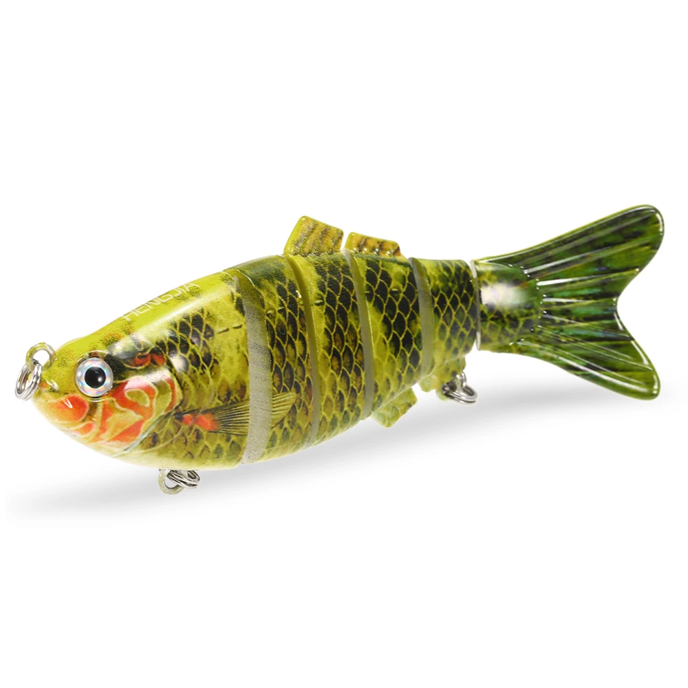 10cm/20g Fishing Lure Lifelike 6 Jointed Sections Swimbait Crankbait Lure Hard Bait Fish Hook for Carp Pesca
10cm/20g Fishing Lure Lifelike 6 Jointed Sections Swimbait Crankbait Lure Hard Bait Fish Hook for Carp Pesca