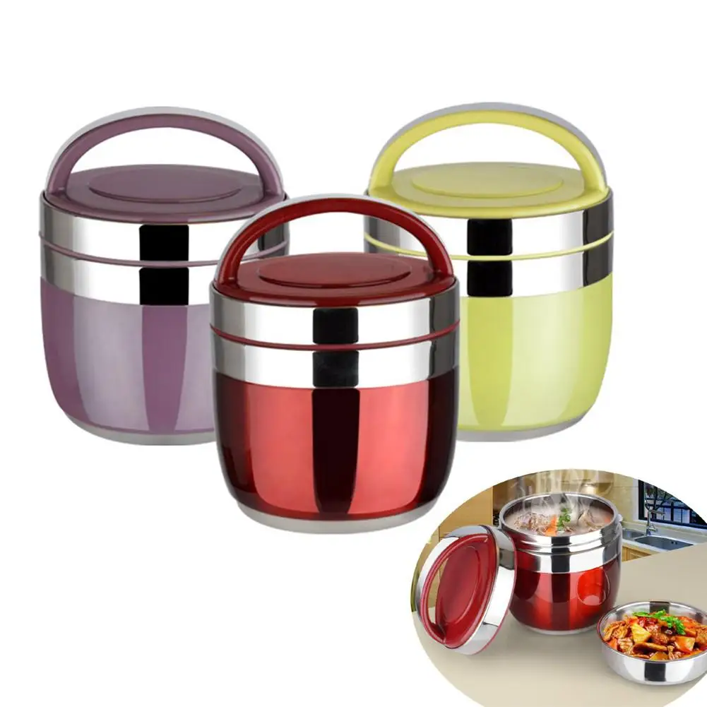 Double Layer Portable Stainless Steel Insulated Bento Box Barrel Lunchbox Leakproof Thermal Food Container Lunch Box Kids Adult
Double Layer Portable Stainless Steel Insulated Bento Box Barrel Lunchbox Leakproof Thermal Food Container Lunch Box Kids Adult