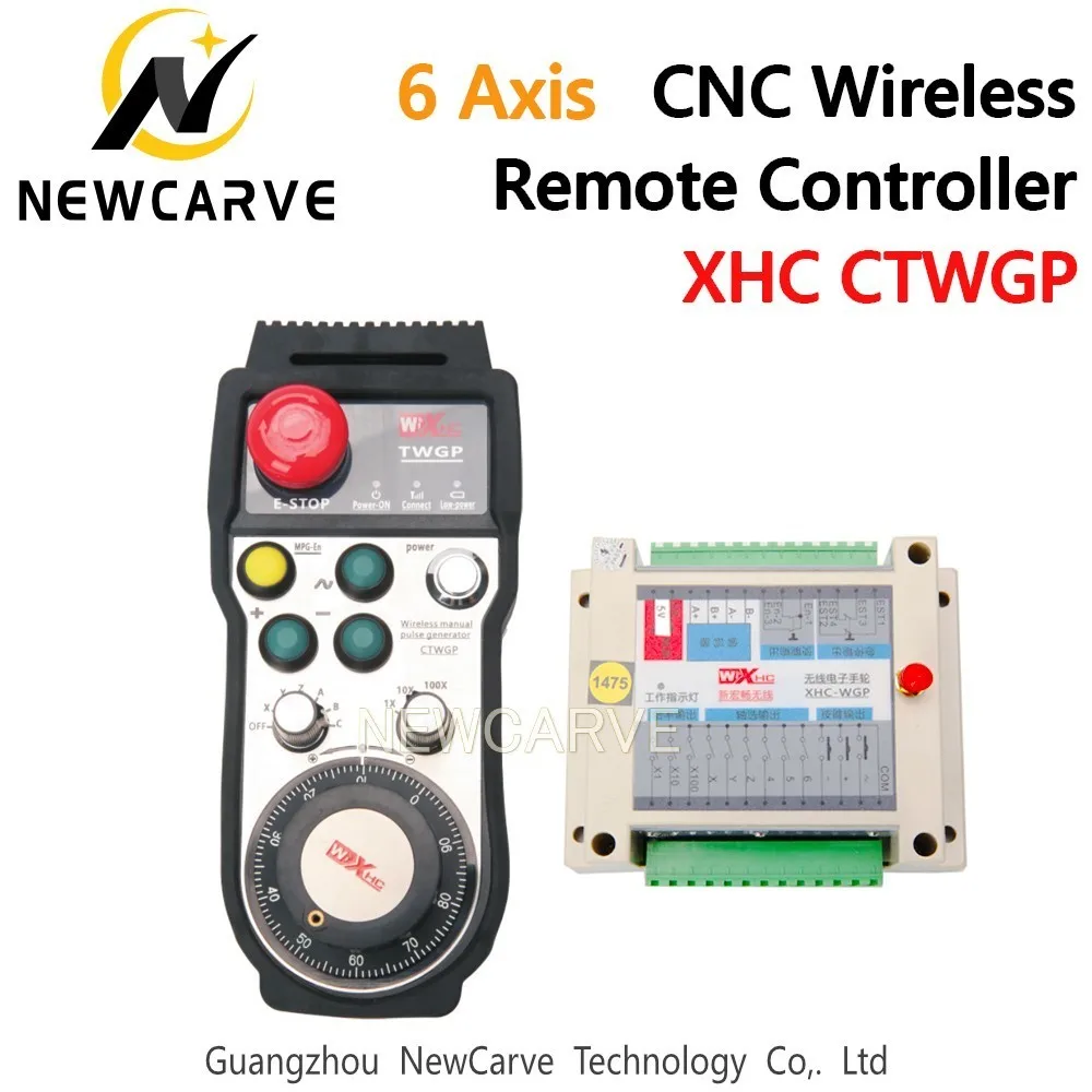 XHC CNC Wireless Remote Controller Pendant FANUC /MPG Manual Pulse Generator ATWGP CTWGP For 6 Axis CNC Router NEWCARVE
XHC CNC Wireless Remote Controller Pendant FANUC /MPG Manual Pulse Generator ATWGP CTWGP For 6 Axis CNC Router NEWCARVE