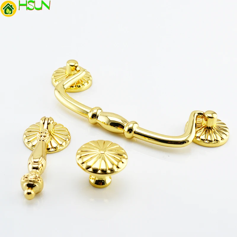 5'' Gold Cupboard Knob Ring Pulls Handles Drawer Bail Pull Dresser Handles / Kitchen Cabinet Pulls Handles Knobs Furniture 128mm
5'' Gold Cupboard Knob Ring Pulls Handles Drawer Bail Pull Dresser Handles / Kitchen Cabinet Pulls Handles Knobs Furniture 128mm