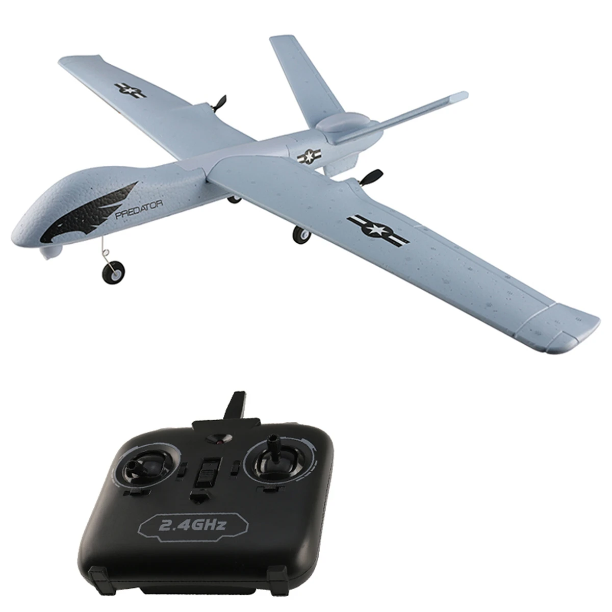 DIY RC Remote Control Airplane Built-in Gyro Z51 660mm Wingspan 2.4GHz Toy EVA RC Aeroplane 3 Flight Modes Children Gifts
DIY RC Remote Control Airplane Built-in Gyro Z51 660mm Wingspan 2.4GHz Toy EVA RC Aeroplane 3 Flight Modes Children Gifts