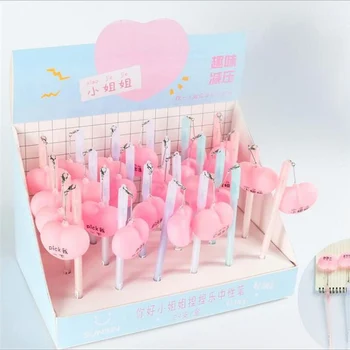 Cute Heart Gel Pens 0.5mm Kawaii Pendant Pens Creative Decompression Pens For Girls Writing School Office Supplies Stationery
Cute Heart Gel Pens 0.5mm Kawaii Pendant Pens Creative Decompression Pens For Girls Writing School Office Supplies Stationery