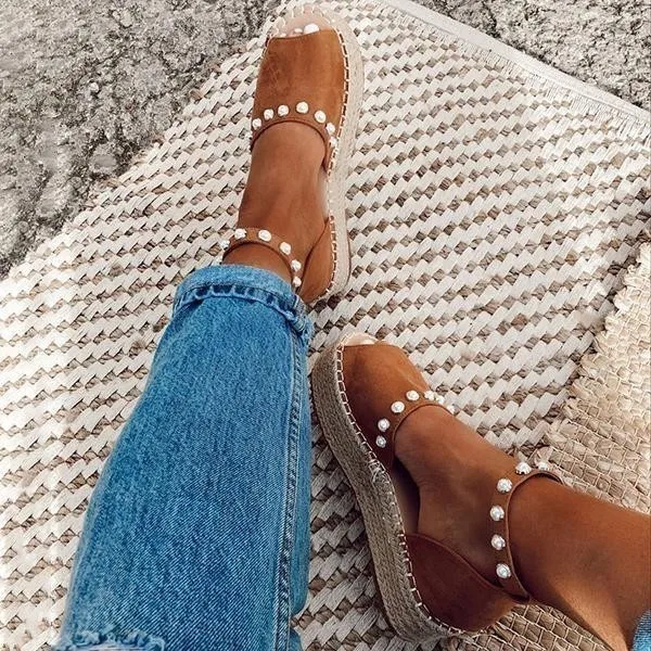 Womens Sandals Platform Straw Plaited Article Hemp Rope Fashion Female Weave Sandals Flange Pearl Fish Mouth Hasp High Sandals
Womens Sandals Platform Straw Plaited Article Hemp Rope Fashion Female Weave Sandals Flange Pearl Fish Mouth Hasp High Sandals