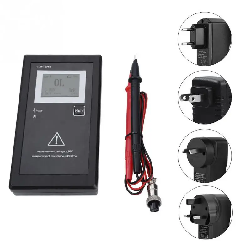 High-Accuracy Rechargeable Battery Internal Resistance Voltage Tester with Test Leads Use For Scientific Research Institutions
High-Accuracy Rechargeable Battery Internal Resistance Voltage Tester with Test Leads Use For Scientific Research Institutions