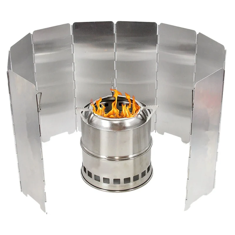 VIM Outdoor Windshied Outdoor Camp Stove Wind Screen Shield Windproof Board Foldable Camp Windshield Cookware Camping Equipment
VIM Outdoor Windshied Outdoor Camp Stove Wind Screen Shield Windproof Board Foldable Camp Windshield Cookware Camping Equipment