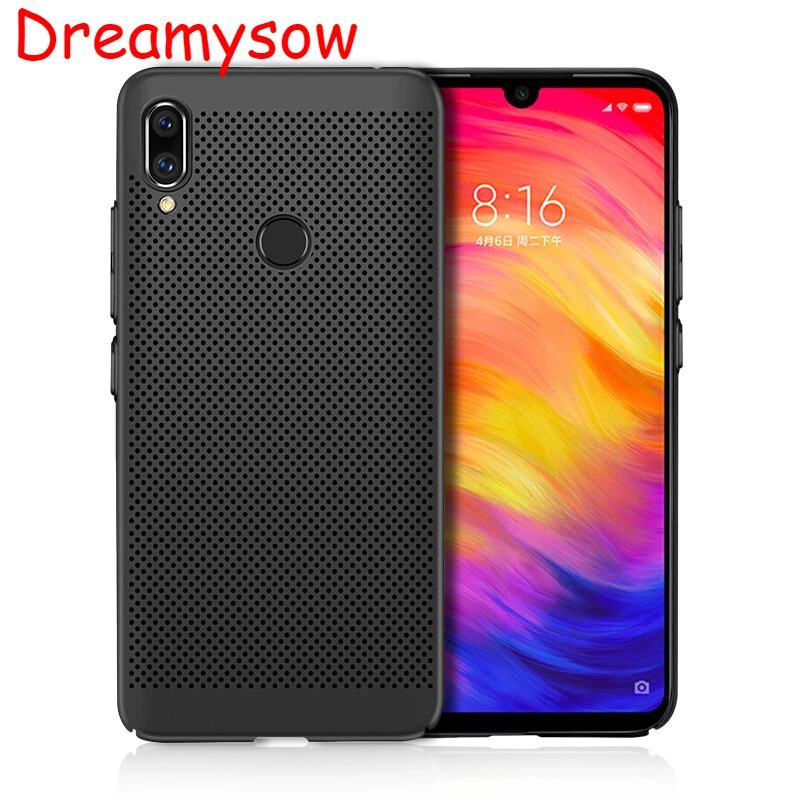 Heat Dissipation Phone Hard PC Full Cover Cases For Xiaomi Redmi 7 Note 6 5 Pro 4X 32/64GB |