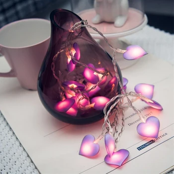 Love Heart LED String Fairy Light Chain Indoor Party Garden Lighting Wedding For Bedroom Decoration Garden Light String
Love Heart LED String Fairy Light Chain Indoor Party Garden Lighting Wedding For Bedroom Decoration Garden Light String