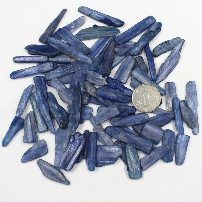 100g Natural Blue Rough Kyanite Blades Quartz Crystals Healing Specimen Stone Home Decoration
100g Natural Blue Rough Kyanite Blades Quartz Crystals Healing Specimen Stone Home Decoration