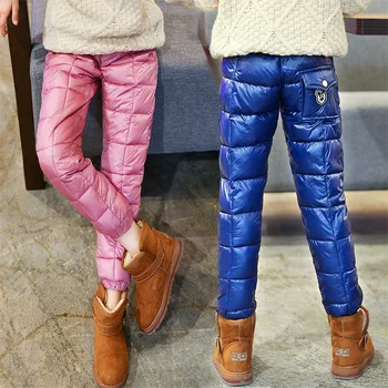 Fashion Winter Children's Cotton Down Pants Elastic Waist Warm Clothing For Boys Girls Plus Thickening Trousers For Kids 6-14Y
Fashion Winter Children's Cotton Down Pants Elastic Waist Warm Clothing For Boys Girls Plus Thickening Trousers For Kids 6-14Y