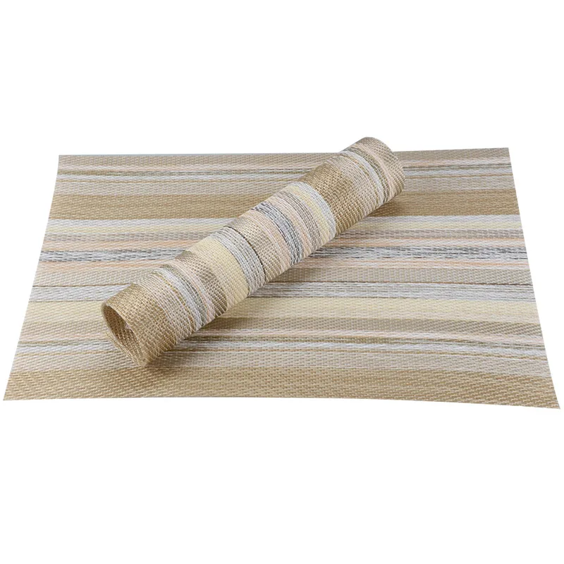 A Set Of 8 PVC + polyester yarn Decorative Washable Placemat Table Mats, Heat-Resistant Placemat Coasters
A Set Of 8 PVC + polyester yarn Decorative Washable Placemat Table Mats, Heat-Resistant Placemat Coasters