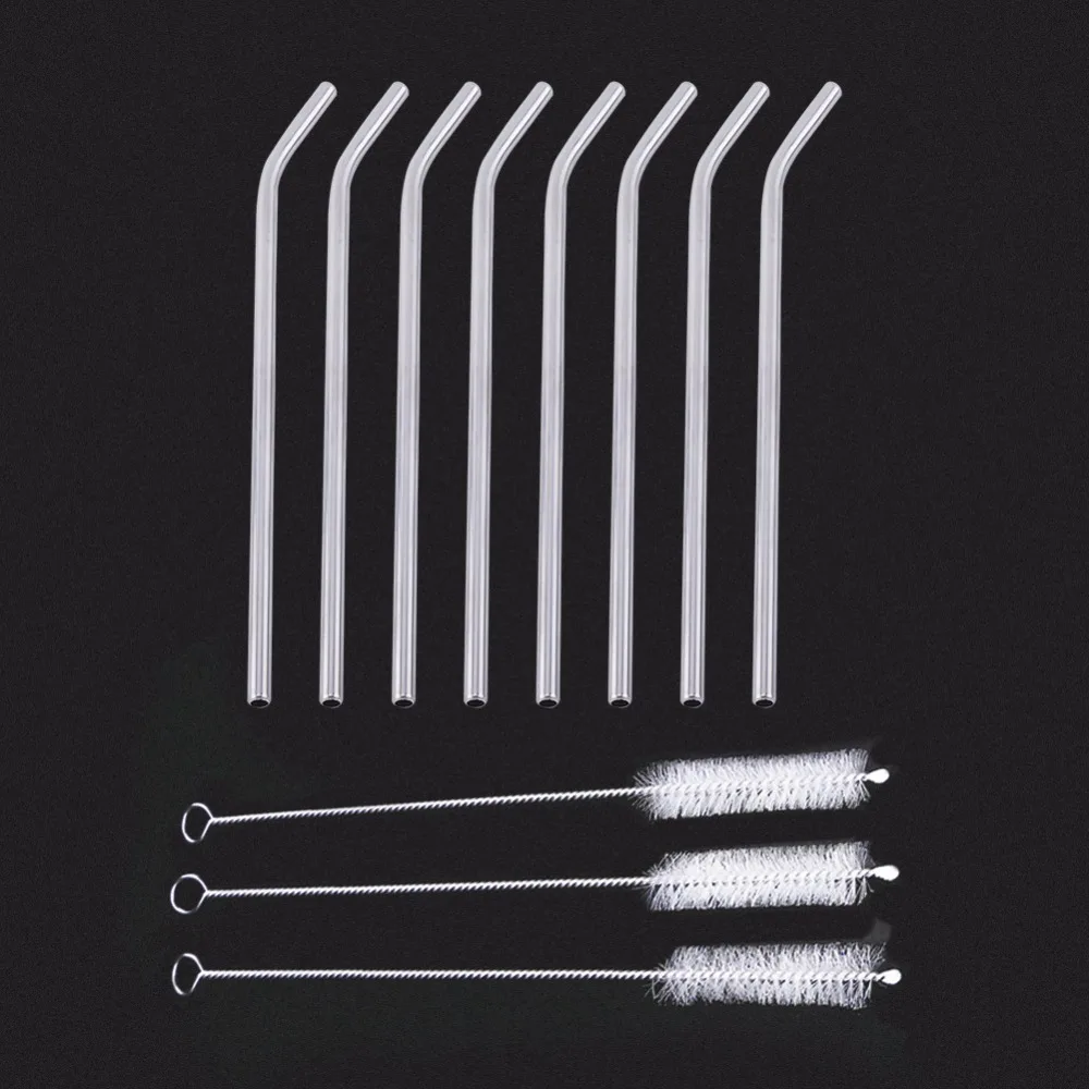 8Pcs/lot Stainless Steel Metal Straw Reusable Cocktail Drinking Straw with 3 Cleaner Brush For Home Party Barware Accessories
8Pcs/lot Stainless Steel Metal Straw Reusable Cocktail Drinking Straw with 3 Cleaner Brush For Home Party Barware Accessories