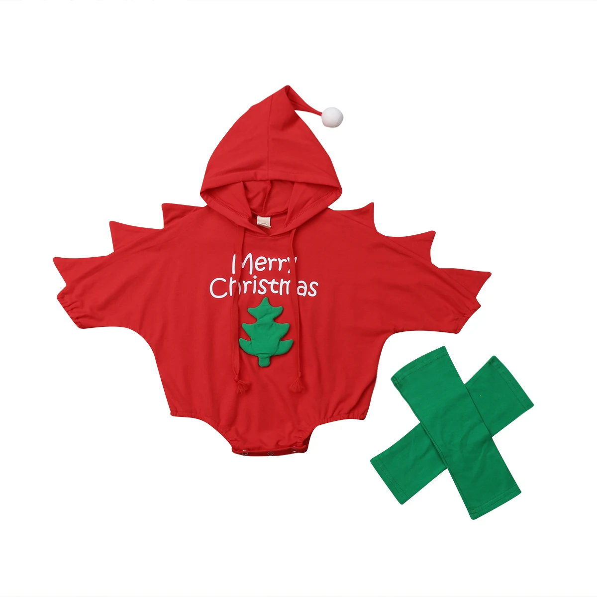 Newborn Baby Girl Boy Christmas Tree Cosplay Hooded Sweatshirt Romper+Leg Warmers Outfits Set Size 0-24M
Newborn Baby Girl Boy Christmas Tree Cosplay Hooded Sweatshirt Romper+Leg Warmers Outfits Set Size 0-24M