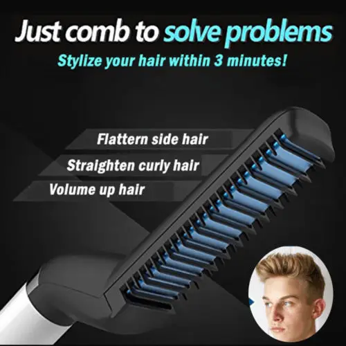 M'STYLER Professional Men's Heat Hair Styling Ceramic Curler Straightener Iron * 
M'STYLER Professional Men's Heat Hair Styling Ceramic Curler Straightener Iron *