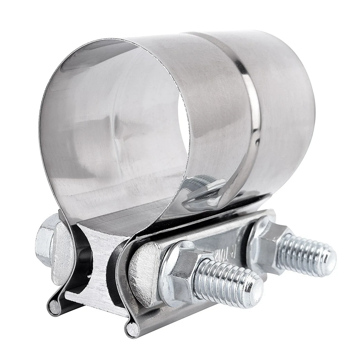NEW-1pc 2.5 Inch 2 1/2 Inch Lap Joint Exhaust Band Clamp-Preformed Stainless Steel For Catback Silencer
NEW-1pc 2.5 Inch 2 1/2 Inch Lap Joint Exhaust Band Clamp-Preformed Stainless Steel For Catback Silencer