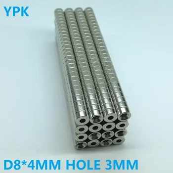 100PCS/LOT neodymium magnet 8*4 mm hole 3 mm N35 magnet disc D8*4 mm NdFeB magnets 8*4mm Dia 8mm x 4mm
100PCS/LOT neodymium magnet 8*4 mm hole 3 mm N35 magnet disc D8*4 mm NdFeB magnets 8*4mm Dia 8mm x 4mm