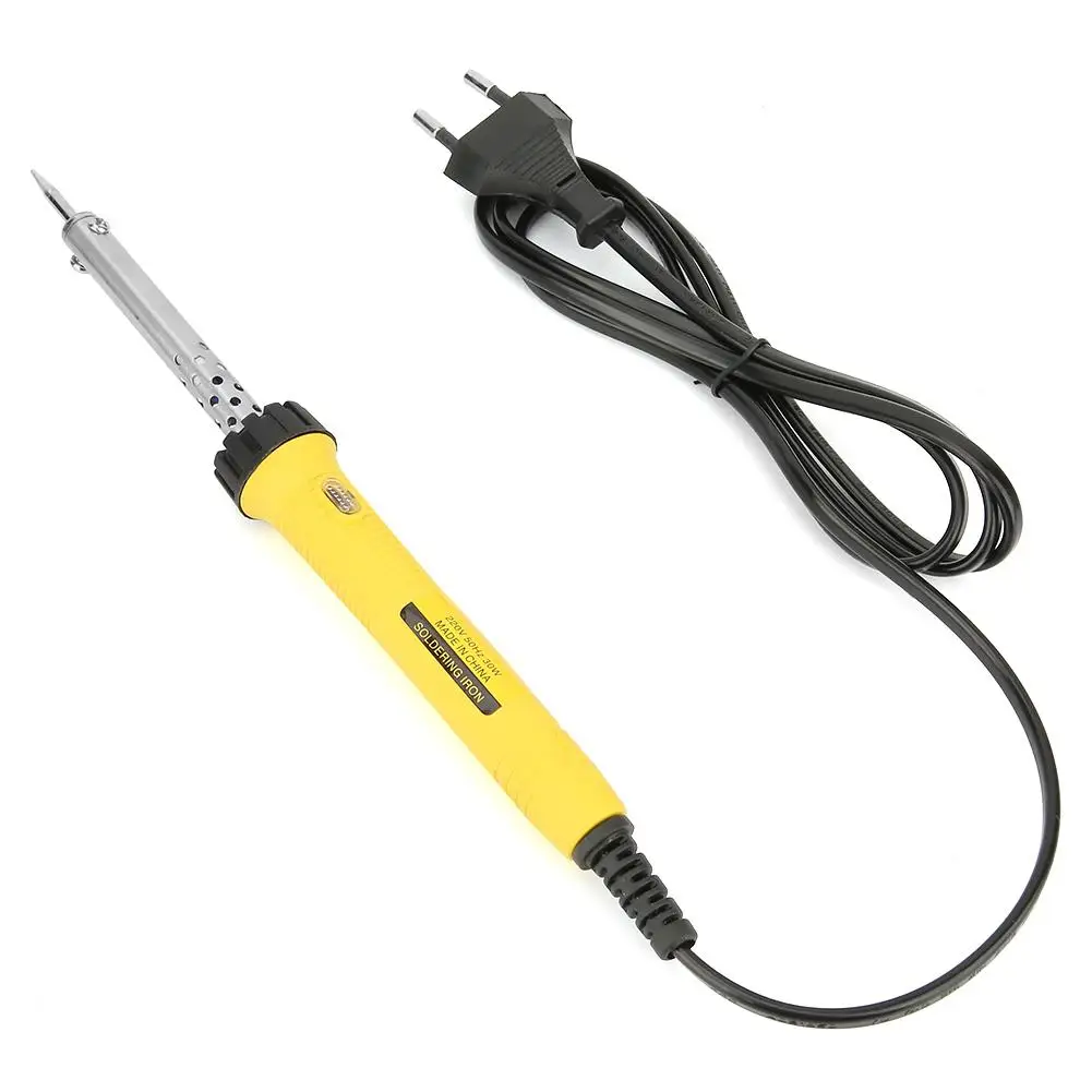 220V 30/40/60W Soldering Iron Gun Electric Temperature Gun Welding Soldering Iron with Indicator Light EU Plug
220V 30/40/60W Soldering Iron Gun Electric Temperature Gun Welding Soldering Iron with Indicator Light EU Plug