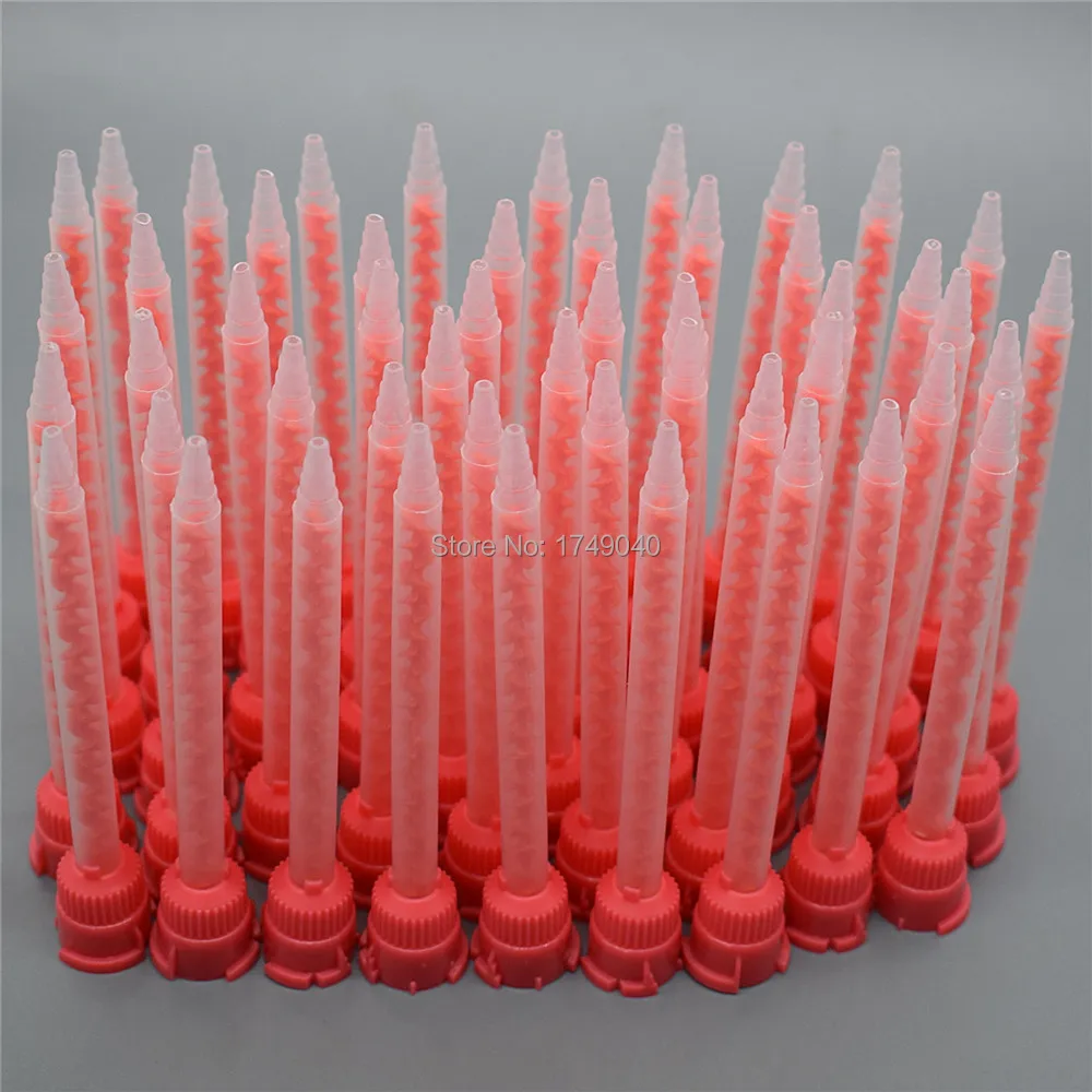Epoxy Adhesive Applicator Static Mixer Mixing Nozzle Mix Ratio 10:1 Round Static Mixing Nozzle 50pcs Set for 10:1 Caulking Gun
Epoxy Adhesive Applicator Static Mixer Mixing Nozzle Mix Ratio 10:1 Round Static Mixing Nozzle 50pcs Set for 10:1 Caulking Gun