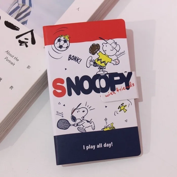 SIXONE Cute Snoopys Portable Pocket School Notebook Rogue Dog Small Notepad Kawaii Stationery Diary Note Book
SIXONE Cute Snoopys Portable Pocket School Notebook Rogue Dog Small Notepad Kawaii Stationery Diary Note Book