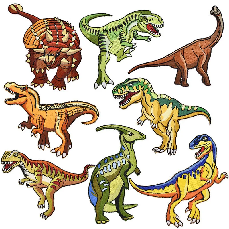 1PC Cartoon Dinosaur Patches DIY Handmade Embroidered Patches Iron On Clothes Sewing Crafts Appliques Drop Shipping
1PC Cartoon Dinosaur Patches DIY Handmade Embroidered Patches Iron On Clothes Sewing Crafts Appliques Drop Shipping