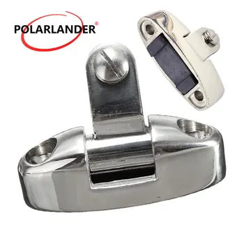 Swivel Deck Hinge Stainless Steel 316 Bimini Top With Rubber Pad Mountain Type Fitting Fit For Marine Boat Yacht Silver Hardware
Swivel Deck Hinge Stainless Steel 316 Bimini Top With Rubber Pad Mountain Type Fitting Fit For Marine Boat Yacht Silver Hardware